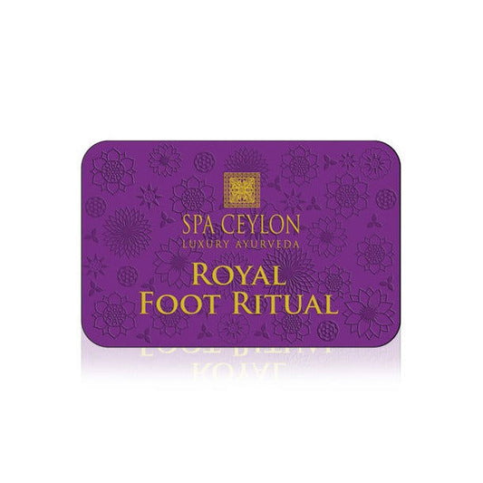 Royal Foot Ritual - Spa Ceylon Sri Lanka
