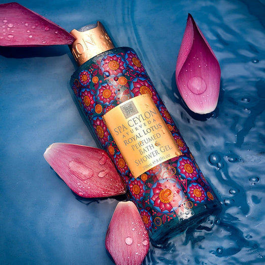Royal Lotus - Bath & Shower Gel 250ml - Spa Ceylon Sri Lanka