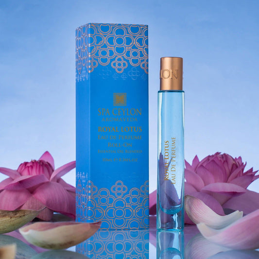 Royal Lotus - Eau De Perfume Roll-On - 10ml - Spa Ceylon Sri Lanka