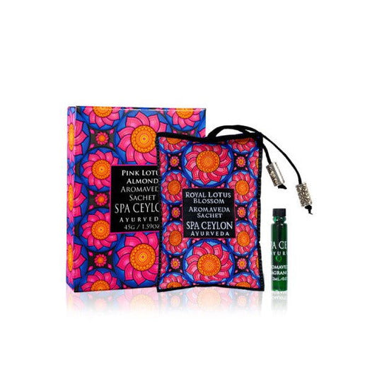 Royal Lotus Blossom - Aromaveda Sachet - Spa Ceylon Sri Lanka
