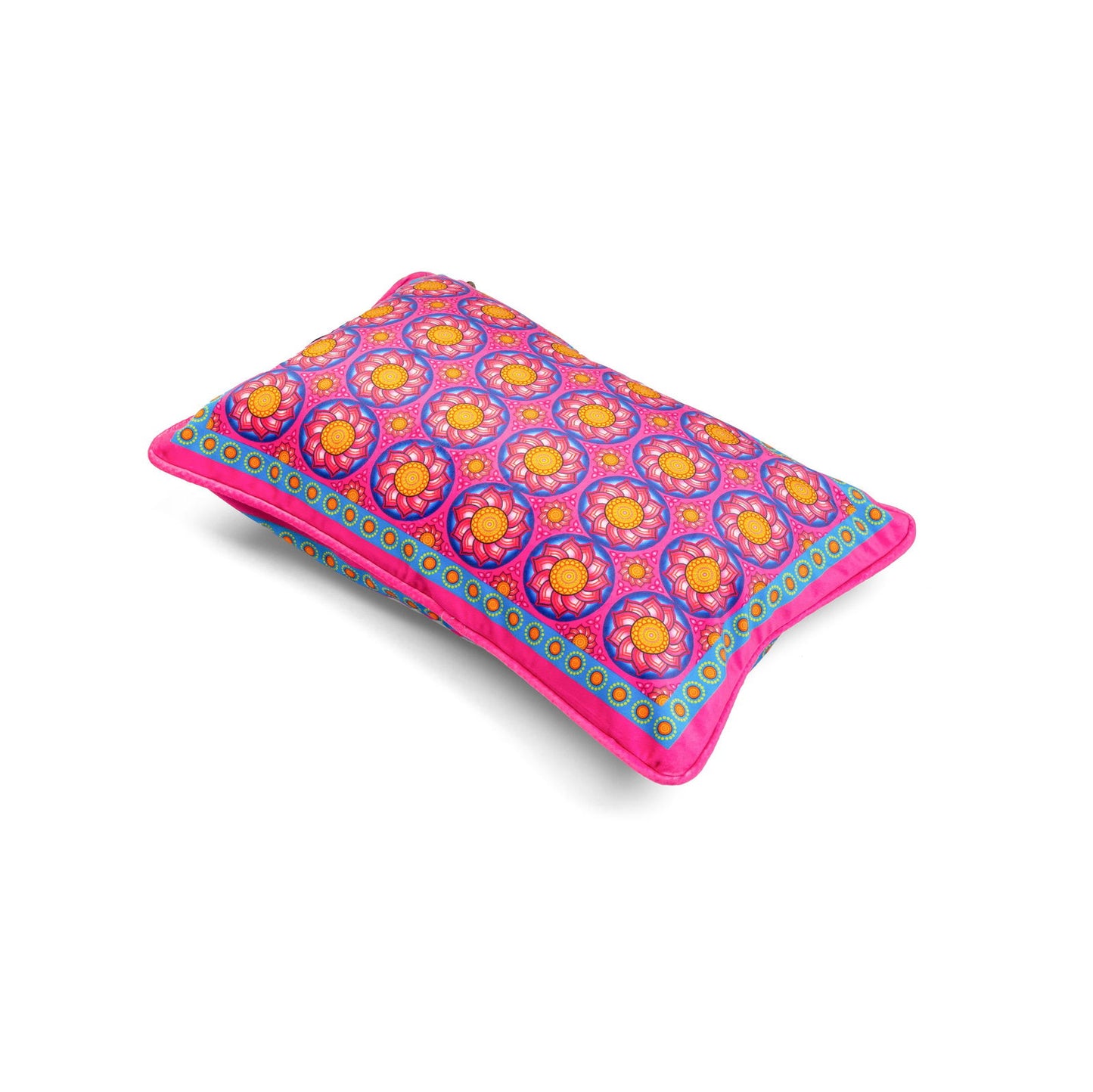 Royal Lotus Double Sided Velvet Cushion Cover 12"x18" - Spa Ceylon Sri Lanka