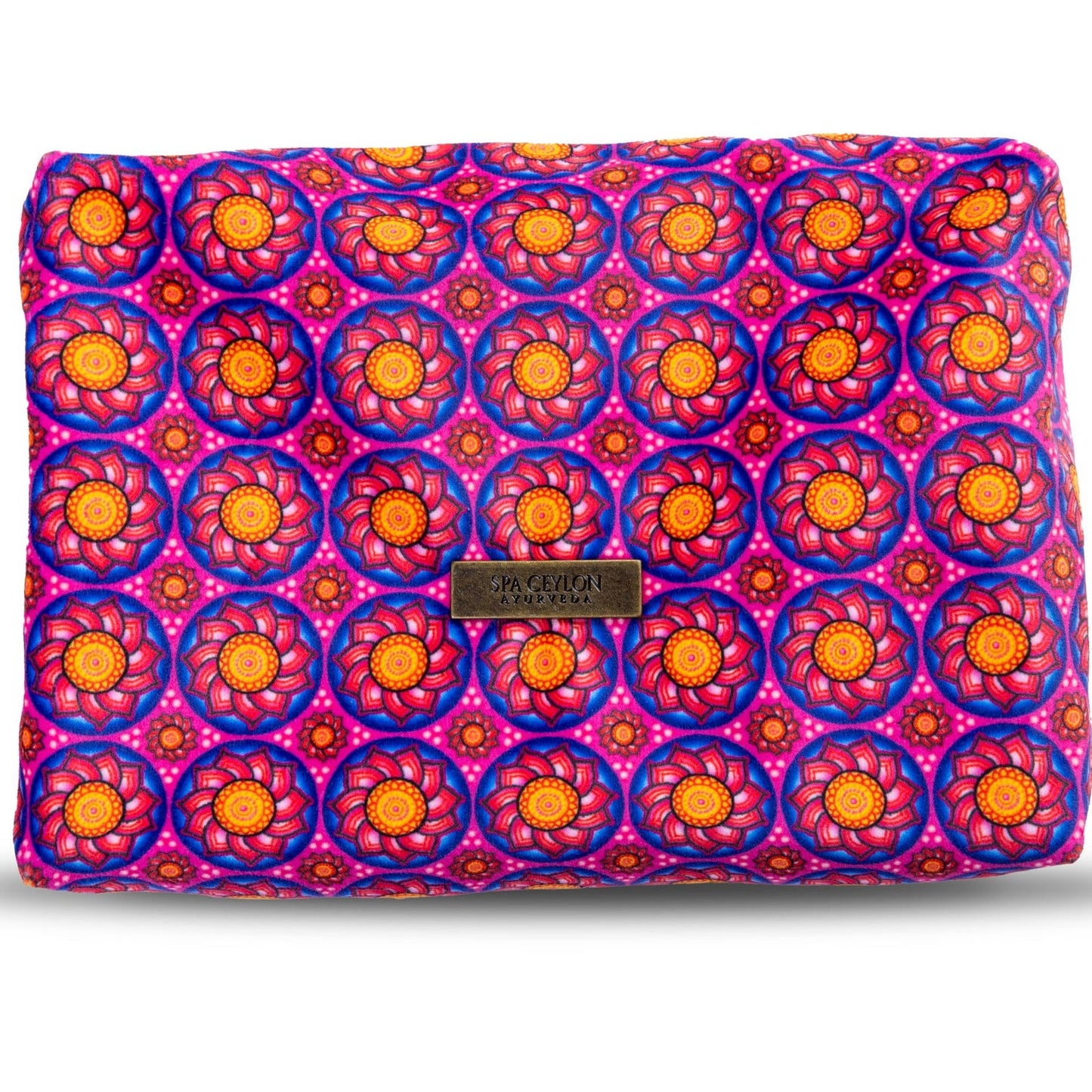 Royal Lotus Velvet Pouch 21cm x15cm x8cm - Spa Ceylon Sri Lanka