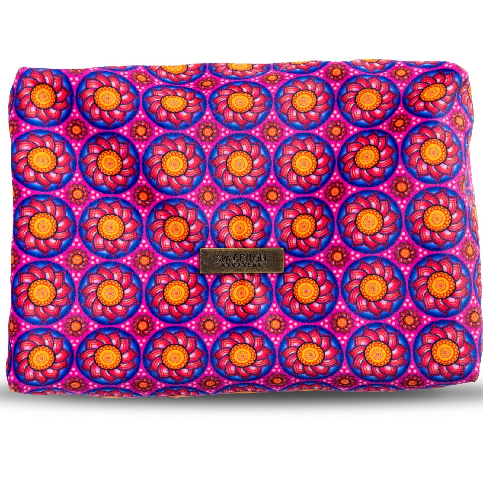 Royal Lotus Velvet Pouch 21cm x15cm x8cm - Spa Ceylon Sri Lanka