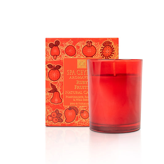 Ruby Fruits - Jewel Fruits - Natural Candle - 200g