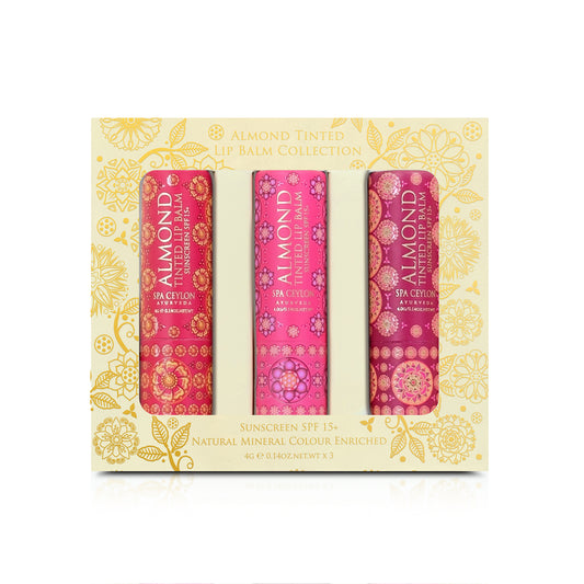 Almond Tinted Lip Balm Rich Collection