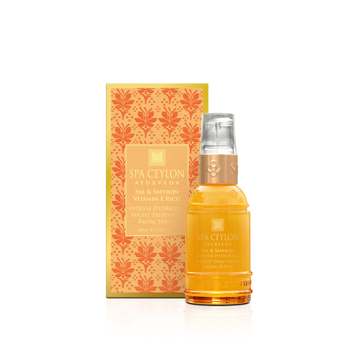 Sal & Saffron - Intense Hydrating Night Treatment Facial Serum 30ml