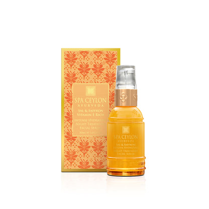 Sal & Saffron - Intense Hydrating Night Treatment Facial Serum 30ml