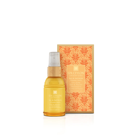 Sal & Saffron - Vitamin E Rich - Eye Zone - Day & Night Treatment Concentrate - 20ml