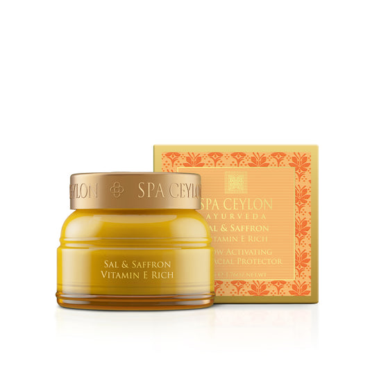 Sal & Saffron - Vitamin E Rich - Glow Activating Day Facial Protector - 50g