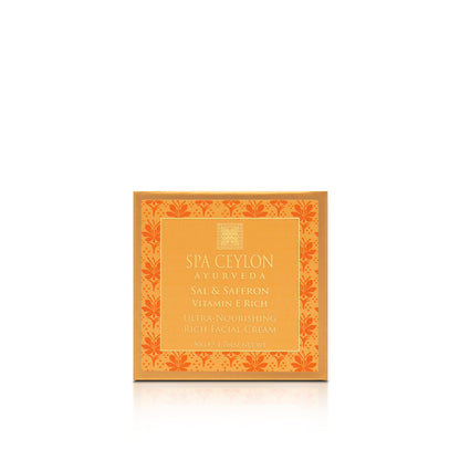 Sal & Saffron - Vitamin E Rich - Ultra-Nourishing Rich Facial Cream - 50g