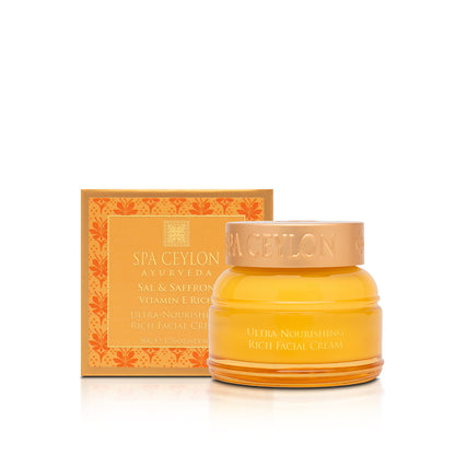 Sal & Saffron - Vitamin E Rich - Ultra-Nourishing Rich Facial Cream - 50g