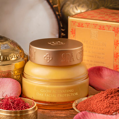 Sal & Saffron - Vitamin E Rich - Glow Activating Day Facial Protector - 50g