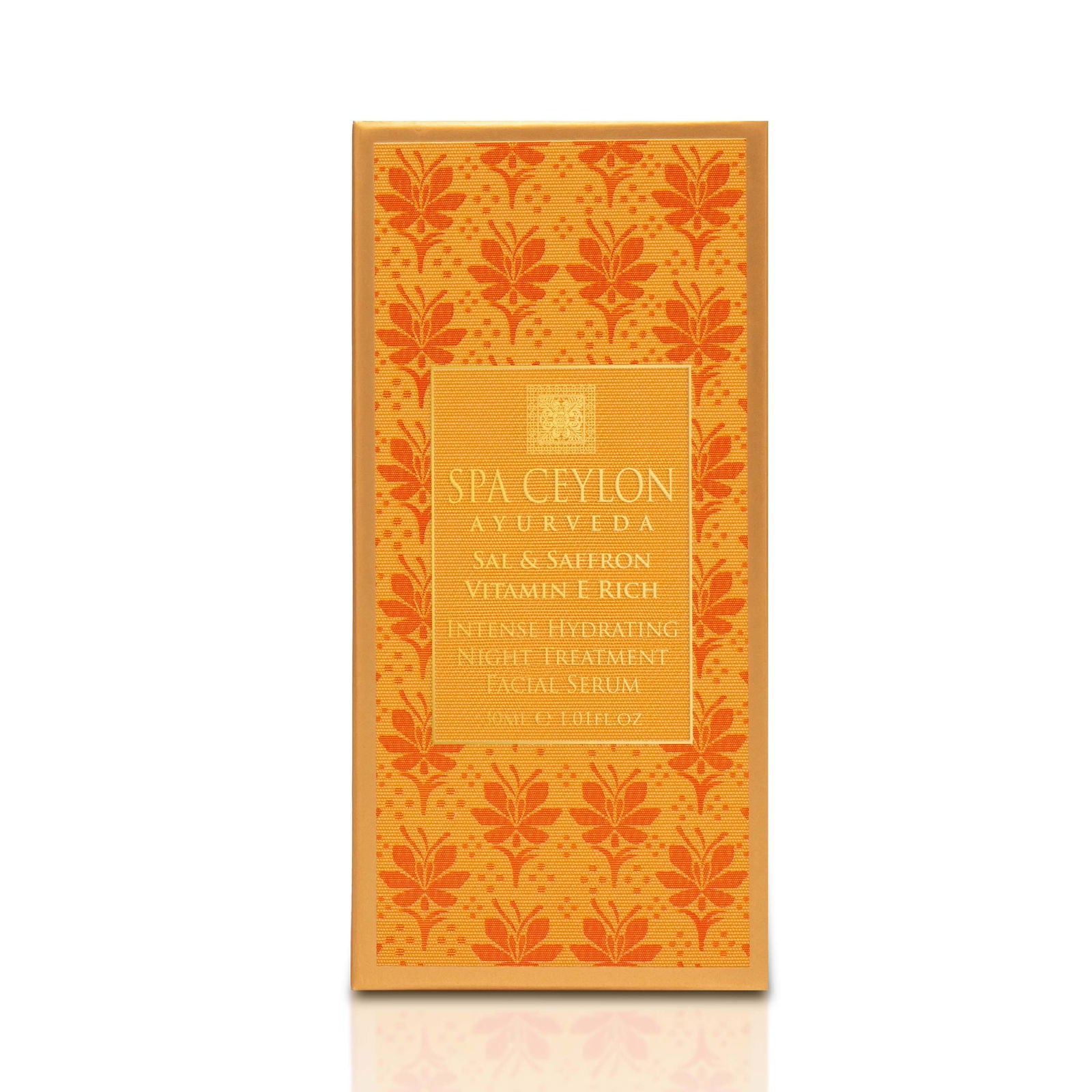 Sal & Saffron - Intense Hydrating Night Treatment Facial Serum 30ml - Spa Ceylon Sri Lanka