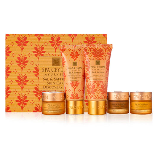 Sal & Saffron - Skin Care Discovery Set - Spa Ceylon Sri Lanka