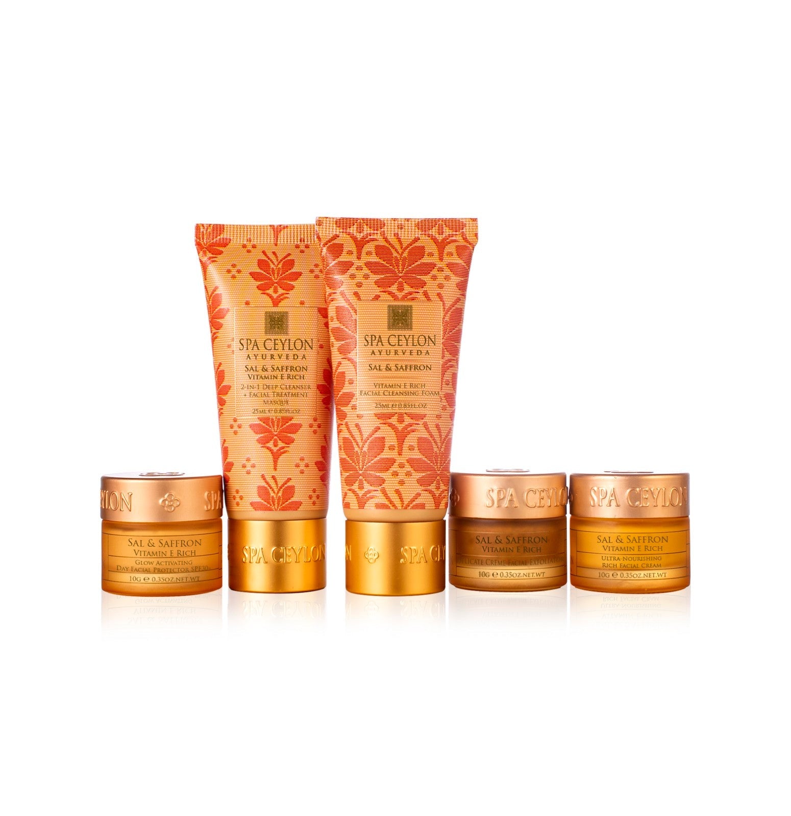 Sal & Saffron - Skin Care Discovery Set - Spa Ceylon Sri Lanka