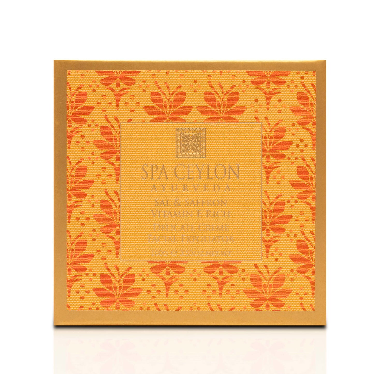Sal & Saffron - Vitamin E Rich - Delicate Creme Facial Exfoliator - 100g - Spa Ceylon Sri Lanka