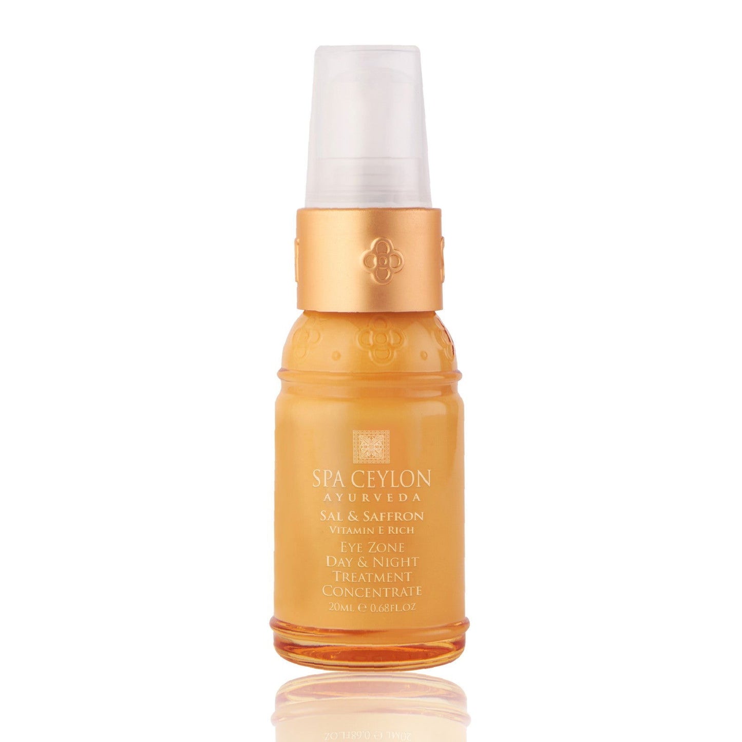 Sal & Saffron - Vitamin E Rich - Eye Zone - Day & Night Treatment Concentrate - 20ml - Spa Ceylon Sri Lanka
