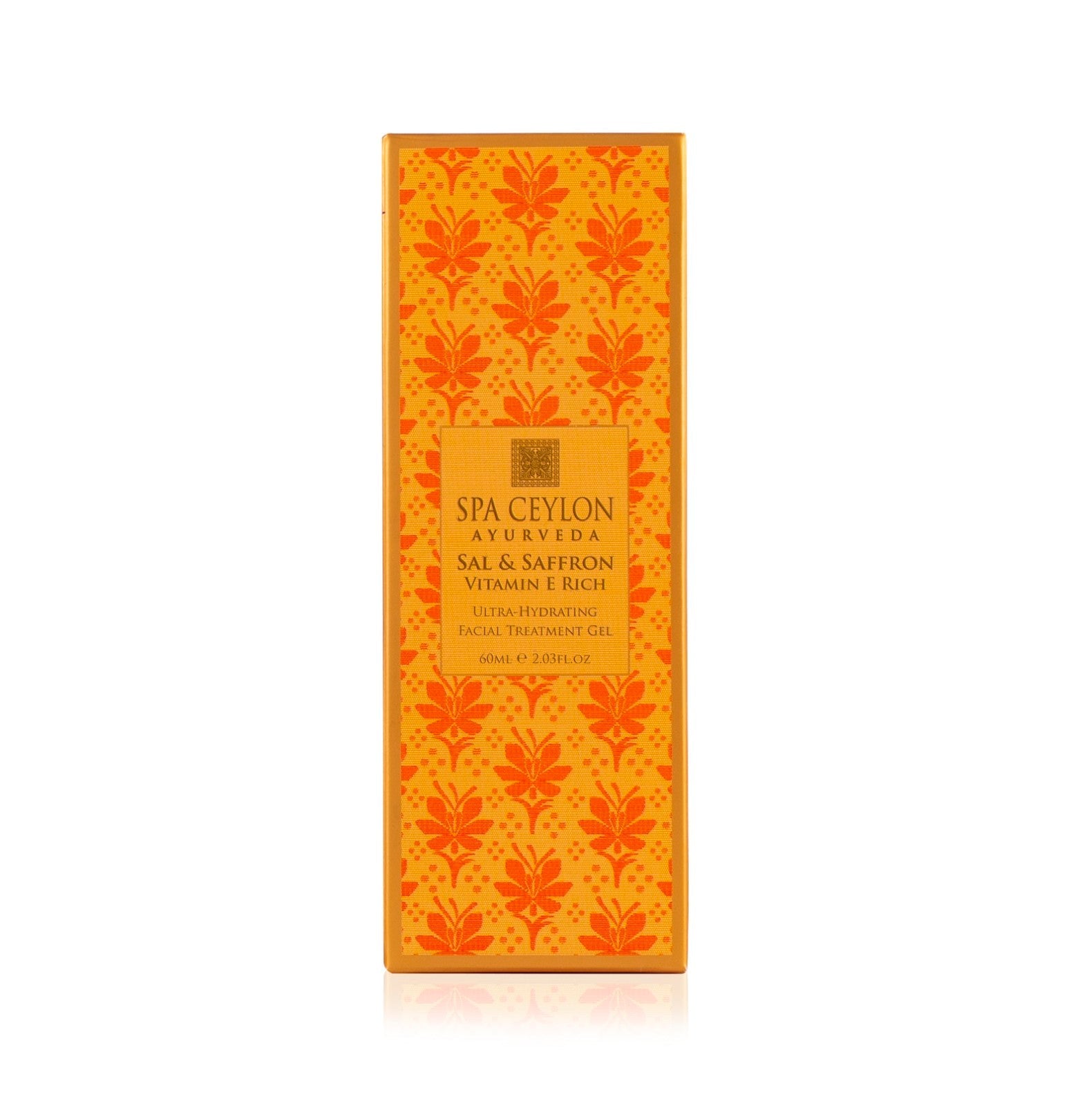 Sal & Saffron - Vitamin E Rich - Ultra-Hydrating Facial Treatment Gel - 60ml - Spa Ceylon Sri Lanka