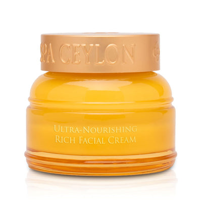 Sal & Saffron - Vitamin E Rich - Ultra-Nourishing Rich Facial Cream - 50g - Spa Ceylon Sri Lanka
