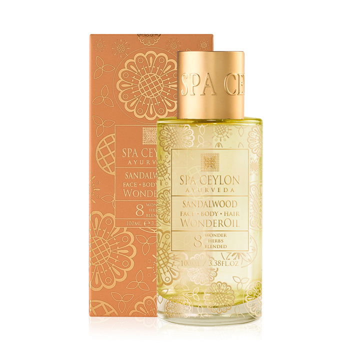 Sandalwood - Wonder Oil 100ml - Spa Ceylon Sri Lanka