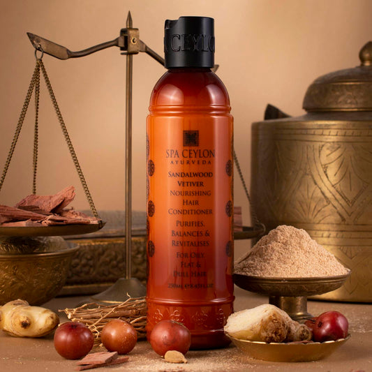Sandalwood Vetiver - Nourishing Hair Conditioner - 250ml - Spa Ceylon Sri Lanka