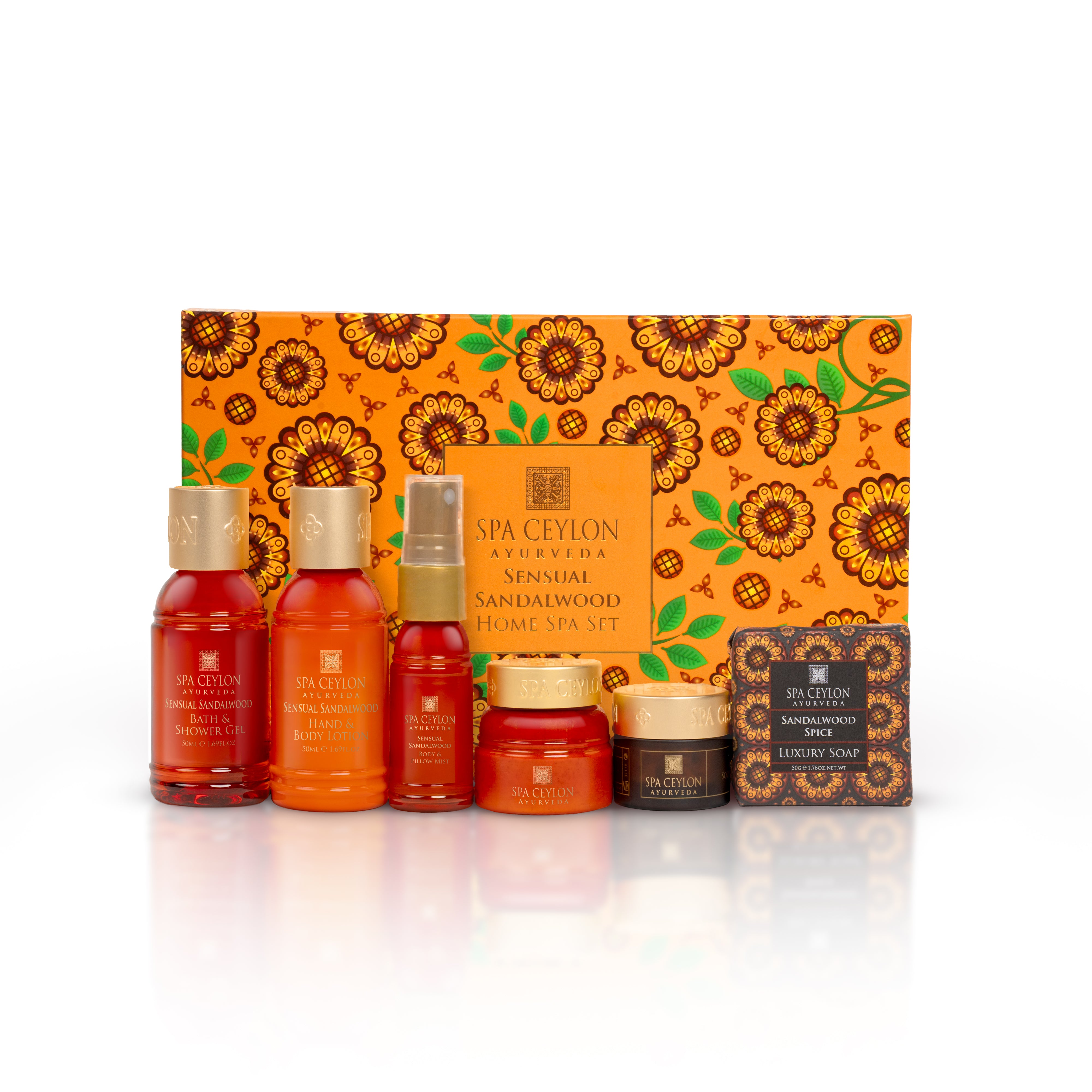 Sensual Sandalwood - Home Spa Set – Spa Ceylon Sri Lanka