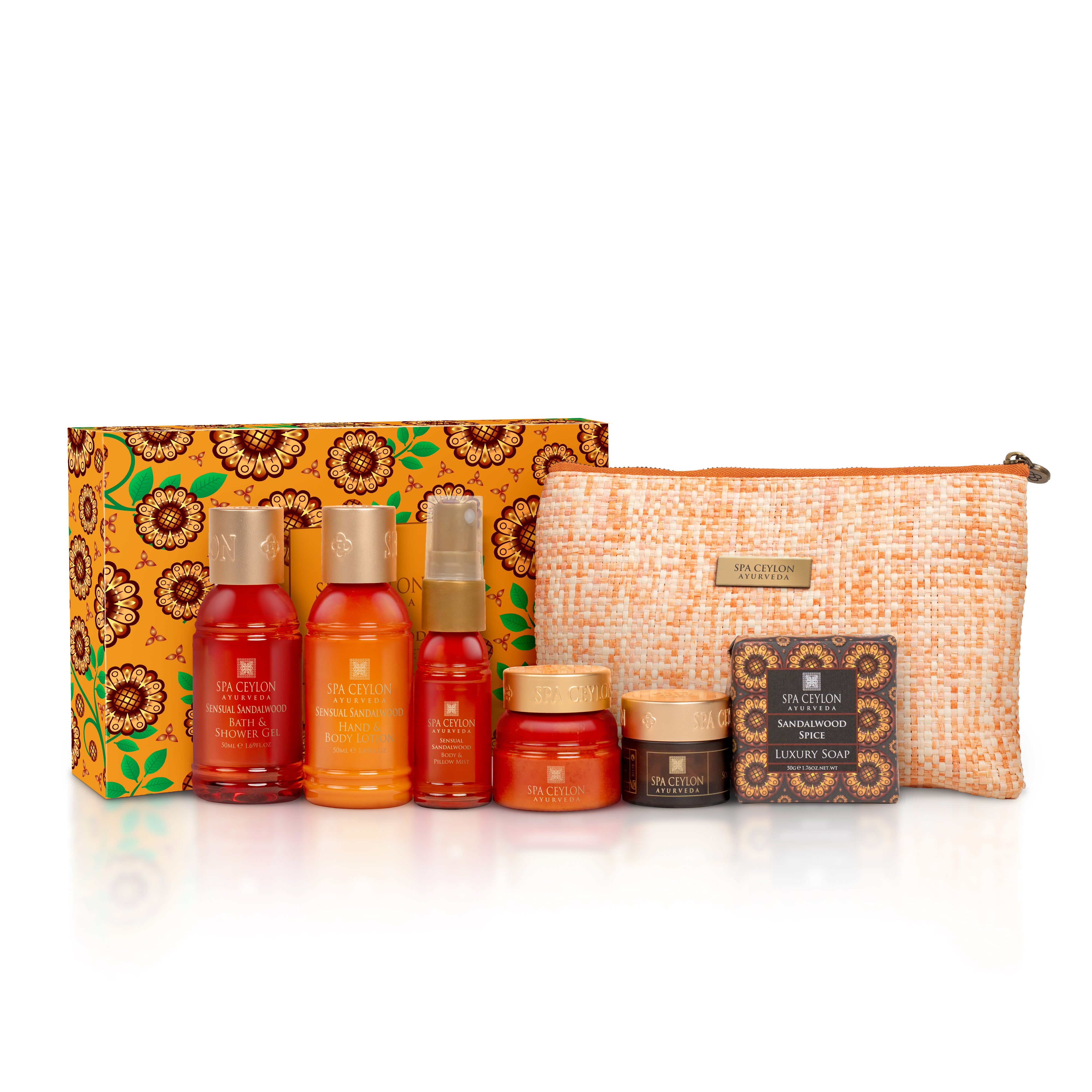 Sensual Sandalwood - Home Spa Set – Spa Ceylon Sri Lanka