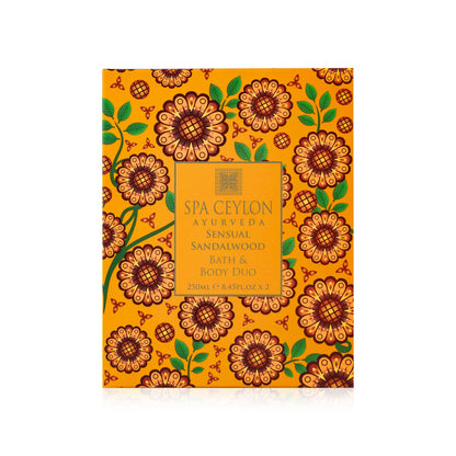 Sensual Sandalwood - Bath & Body Duo - Spa Ceylon Sri Lanka