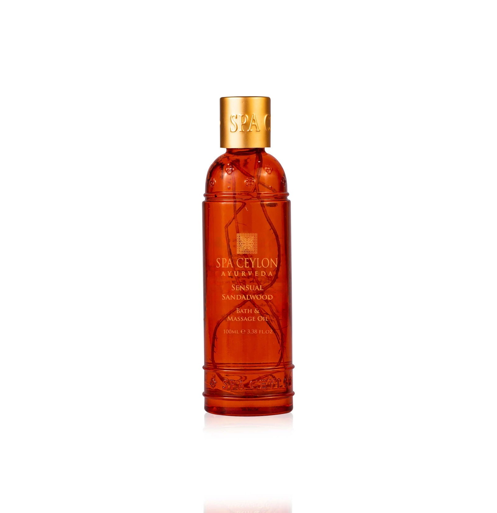 Sensual Sandalwood - Bath & Massage Oil 100ml - Spa Ceylon Sri Lanka