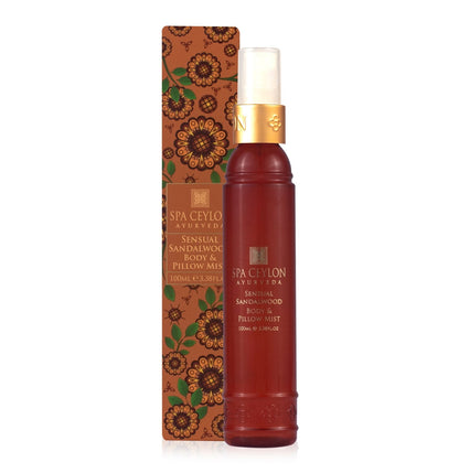 Sensual Sandalwood - Body Pillow Mist - 100ml - Spa Ceylon Sri Lanka