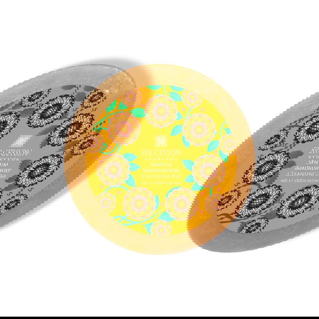 Sensual Sandalwood - Cleansing Bar 80g - Spa Ceylon Sri Lanka