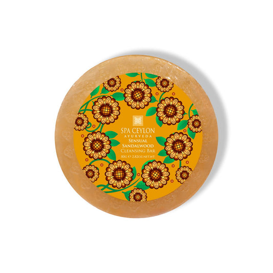 Sensual Sandalwood - Cleansing Bar 80g - Spa Ceylon Sri Lanka