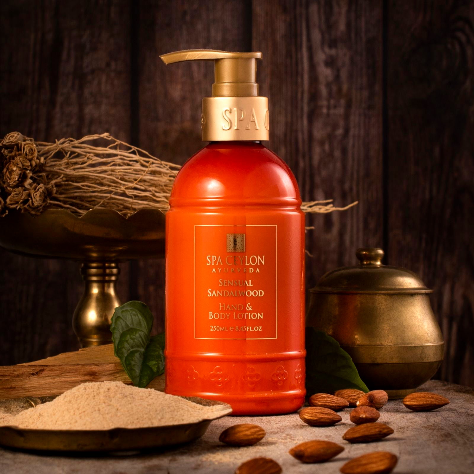 Sensual Sandalwood - Hand & Body Lotion 250ml - Spa Ceylon Sri Lanka