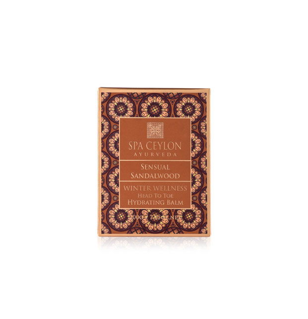 Sensual Sandalwood - Winter Wellness Head To Toe Hydrating Balm 200g - Spa Ceylon Sri Lanka