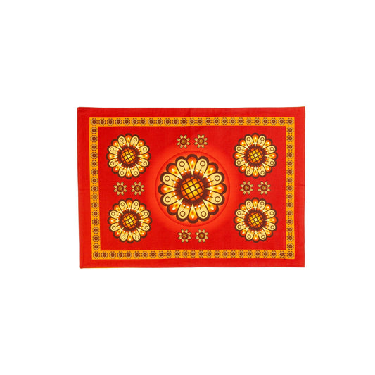 Sensual Sandalwood Double Sided Linen Place Mat A20"x14" - Spa Ceylon Sri Lanka