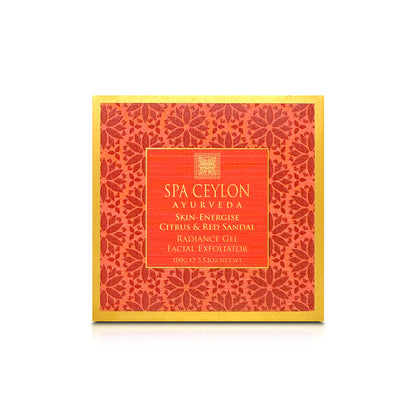 Skin Energise - Citrus & Red Sandal - Radiance Gel Facial Exfoliator 100g