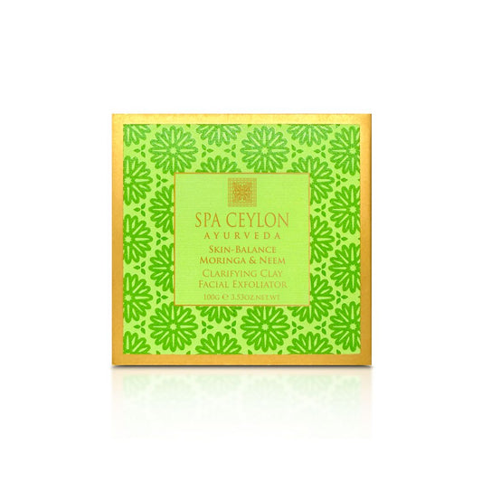 Skin Balance - Moringa & Neem - Clarifying Clay Facial Exfoliator 100g