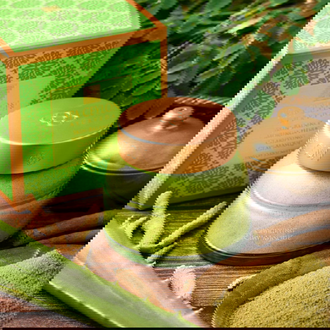 Skin Balance - Moringa Herb Clarifying Clay Masque 100g - Spa Ceylon Sri Lanka