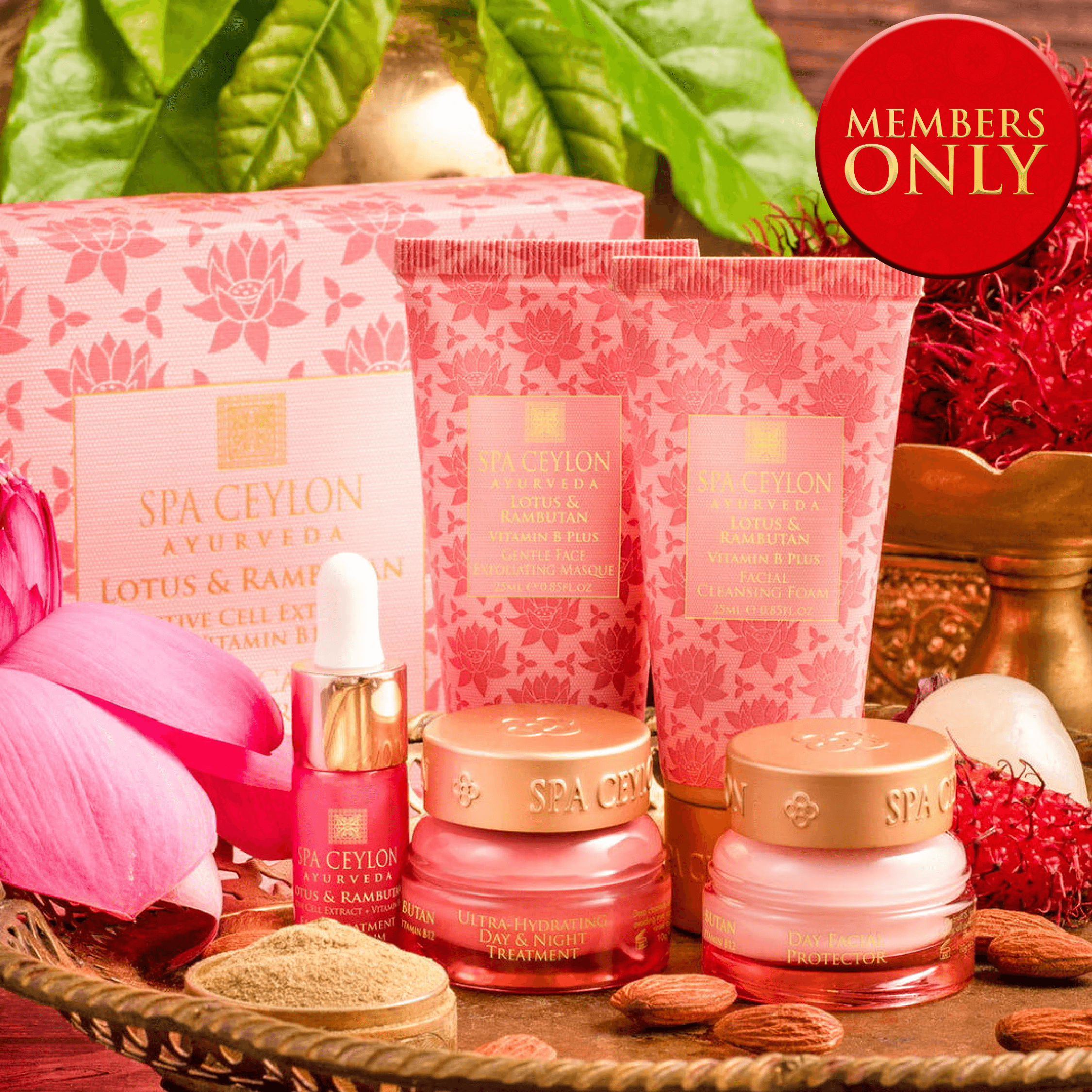 Lotus & Rambutan - Face Care Discovery Set