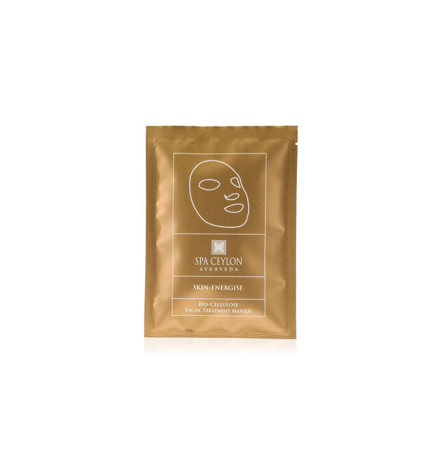 Skin Energise - Bio Cellulose Facial Treatment Masque ( Instant Pre- Party Radiance Booster) - Spa Ceylon Sri Lanka