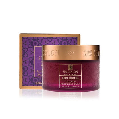 Skin Soothe - Tamarind - Revitalizing Crème Facial Exfoliator 100g - Spa Ceylon Sri Lanka