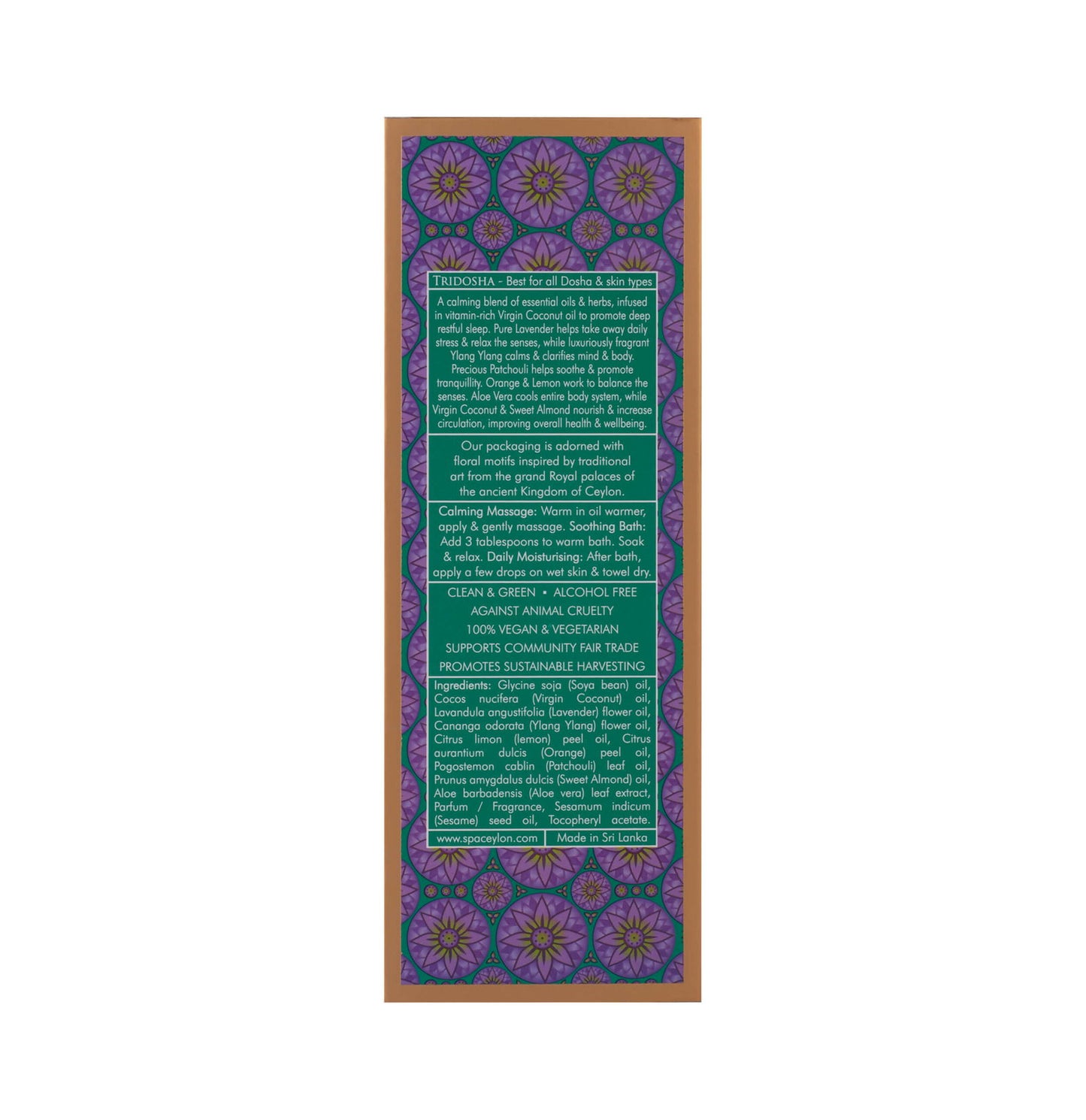 Sleep - Massage & Bath Oil 100ml - Spa Ceylon Sri Lanka