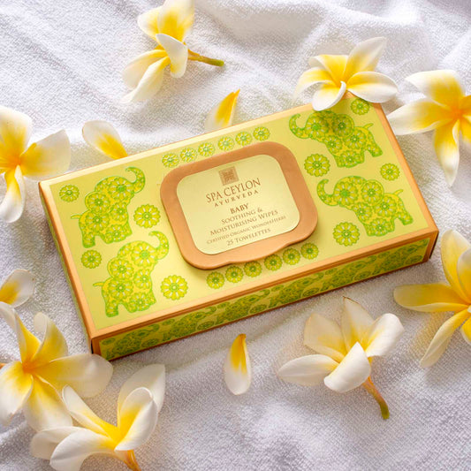 Soothing & Moisturising Baby Wipes - Spa Ceylon Sri Lanka