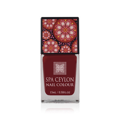 Spa Ceylon Nail Colour - Chilli Hot (Shade No 18) - Spa Ceylon Sri Lanka