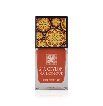 Spa Ceylon Nail Colour - Fire Glow (Shade No 12) - Spa Ceylon Sri Lanka