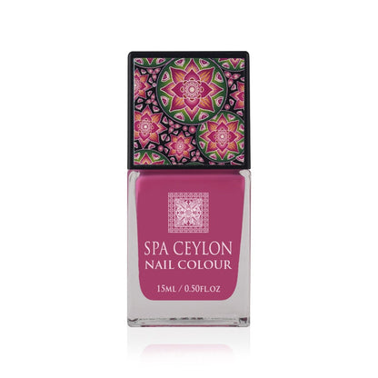 Spa Ceylon Nail Colour - Pink Paradise (Shade No 4) - Spa Ceylon Sri Lanka