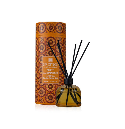 Spiced Sandalwood -  Natural Room Aromizer 200ml - Spa Ceylon Sri Lanka