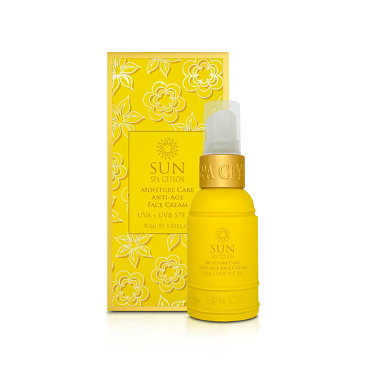 Sun - UVA + UVB SPF 50+ - Very High Protection - Moisture Care Anti-Age Face Cream - 30ml