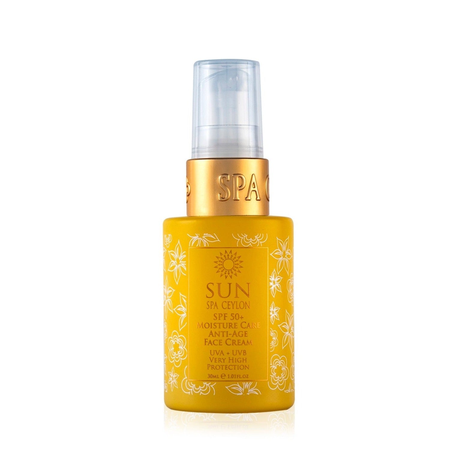 Sun - Moisture Care - Anti Age- Face Cream (SPF 50+) - Spa Ceylon Sri Lanka