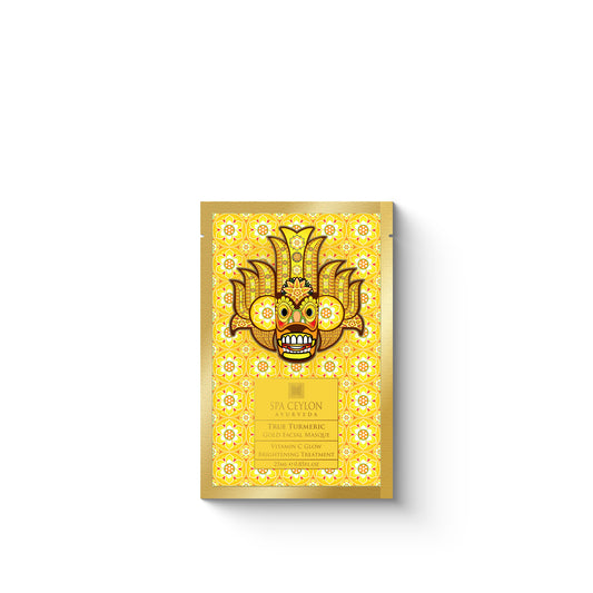 True Turmeric - Gold Facial Masque -Vitamin C Glow Brightening Treatment